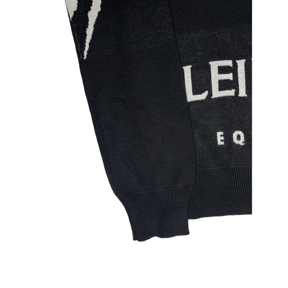 1-81 PLEIN SPORT Men's Sweater Logo Black/White Small - Picture 5 of 11